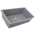 Nantucket Sinks Plymouth Collection PR3320TIUM - 33 Inch Undermount Single Bowl Angled View