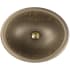 Nantucket Sinks Regatta Collection RC73240BHY - 20 Inch Topmount Single Bowl Fireclay Bathroom Vanity Sink with 6 3/4 Inch Bowl Depth