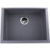 Nantucket Sinks Plymouth Collection PR2418TI - 24 Inch Undermount Single Bowl Kitchen Sink with 7 7/8 Inch Bowl Depth