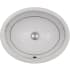Nantucket Sinks Regatta Collection RC78340SL - Izola Italian Fireclay Vanity Sink with 6 3/4 Inch Bowl Depth