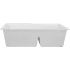 Nantucket Sinks Plymouth Collection PR6040WUM - 33 Inch Undermount Double Bowl Kitchen Sink Sound Absorbing