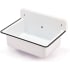 Nantucket Sinks Anchor Collection NSACBS20OFWW - 20 Inch Wallmount Bucket Sink Angled View