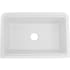 Nantucket Sinks PR3020APSW - 30 Inch Reversible Granite Composite Apron Sink with Drain Opening