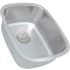 Nantucket Sinks Quidnet Collection NS20 - 18 1/2 Inch Undermount Bar Sink with 18-gauge Stainless Steel