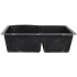 Nantucket Sinks Plymouth Collection PR6040BLUM - 33 Inch Undermount Double Bowl Kitchen Sink Sound Absorbing