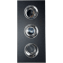 Nantucket Sinks PS20BRD3 - Rectangular Board with 3 Round Bowls
