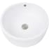 Nantucket Sinks Brant Point Collection NSV213 - 16 1/2 Inch Round Vessel Bathroom Sink with Vitreous China Construction