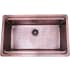 Nantucket Sinks Brightwork Home Collection KCHPS3220 - 32 Inch Dual Mount Single Bowl Prepstation Kitchen Sink with 16 Gauge Copper