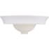 Nantucket Sinks Regatta Collection RC77240W - Dinard Italian Fireclay Vanity Sink Non Porous Surface