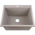 Nantucket Sinks PR2522DMTR - 25 Inch Dualmount Granite Composite Laundry Sink