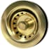 Nantucket Sinks NS403ULB - 2.75" Bar Sink Drain in Unlacquered Brass