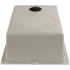 Nantucket Sinks Plymouth Collection PR1716S - 16 Inch Undermount Kitchen Sink Bottom View