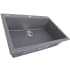 Nantucket Sinks Plymouth Collection PR2720DMTI - 27 Inch Dualmount Granite Composite Kitchen Angled View