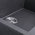 Nantucket Sinks PR2720DMBL - 27 Inch Dualmount Granite with 3 1/2 Drain Dimension