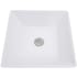 Nantucket Sinks Brant Point Collection NSV109 - 16 Inch Bathroom Vessel Sink with 3 5/8 Inch Bowl Depth