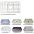 Nantucket Sinks Premium Kitchen BGVC33S - Stainless Steel Bottom Grid Compatible Sink