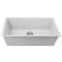 Nantucket Sinks Plymouth Collection PR3320WUM - 33 Inch Undermount Single Bowl Kitchen Sink with 9 Inch Bowl Depth