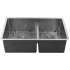 Nantucket Sinks Pro Series SR3219OS16 - 32 Inch Undermount Kitchen Sink with 10 Inch Bowl Depth