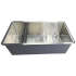 Nantucket Sinks SR321916 - 32 Inch Single Bowl Undermount Small Radius Stainless Steel Kitchen Sink with 10 Inch Bowl Depth