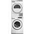 ASKO ASWADRELW7XL5 - Stacked Washer &amp; Dryer Set with Front Load Washer &amp; Electric Dryer in White