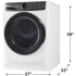 Electrolux 700 Series ELFW7738MW - 27 Inch Front Load Washer