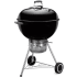 Weber Original 14401001 - Original Kettle® 22 Inch Freestanding Premium Charcoal Grill Angled View