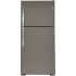 GE GTS22KMNRES - 33 Inch Freestanding Top Freezer Refrigerator