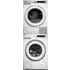 ASKO ASWADRELW7XL7 - Stacked Washer &amp; Dryer Set with Front Load Washer &amp; Electric Dryer in White