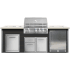 XO XOGOK32XLTV1BL - 96 Inch XLT Designer Modular Island