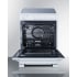 Summit White Pearl Series REX2421WRT - Door Open