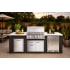 XO XOGOK32XLTV1BL - 96 Inch XLT Designer Modular Island