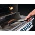 Napoleon 62053PK12 - Natural Fiber Grill Brush With Grid Scraper (Pack of 12) in Used View