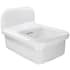 Nantucket Sinks NSVCDM14WW - 14 Inch Fireclay Wallmount Bath Sink