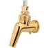 Perlick 630SSTF - Forward Sealing Faucet, Tarnish-Free Brass - Angled