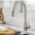 Kraus KPF1616SFS - 17 Inch 2 Function Single Handle Pull Down Kitchen Faucet