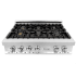 ZLINE RTBR36 - 6 Italian Brass Burners