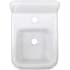 Nantucket Sinks NSVCDM14WW - 14 Inch Fireclay Wallmount Bath Sink