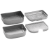 Weber 6614 - Stainless Steel Versatility Kit For Lumin Electric Grills