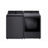 LG LGWADRGCB8400 - Side by Side Washer and Dryer Set with Top Load Washer and Gas Dryer in Matte Black