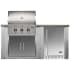 Haven Outdoor HCOY72REFHG2 - 72 Inch Outdoor Kitchen Island