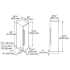 Thermador Freedom® Collection TFL24IR905 - Dimensions