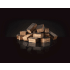 Napoleon 67029PK6 - Whiskey Barrel Wood Chunks (Pack of 6) in Full View
