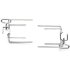 Napoleon 69001PK6 - Commercial Quality Rotisserie Forks (Pack of 6) in Full View