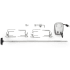 Napoleon 69231PK6 - Commercial Grade Rotisserie Kit for Large Grills (Pack of 6) in Full View