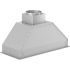 ZLINE 695RD34 - 3/4 View