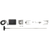 Napoleon 69881 - Heavy Duty Rotisserie Kit for Built-In 44-Inch Grills