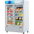 Koolmore MDF2GD45CWH - 53 Inch 2-Door Commercial Display Merchandiser Freezer