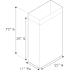 Bertazzoni 901263 - dimensions
