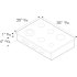 Bertazzoni Master Series CB36M500X - dimensions