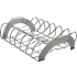 Napoleon 70009PK4 - Stainless Steel Rib / Roast Rack (Pack of 4) in Full View